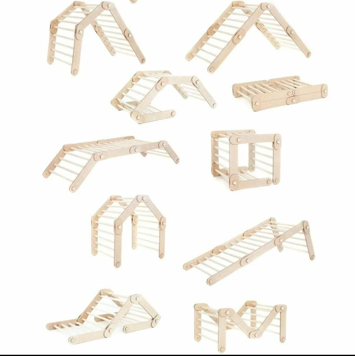 Pikler triangle / montessori climbing frame - Image 3
