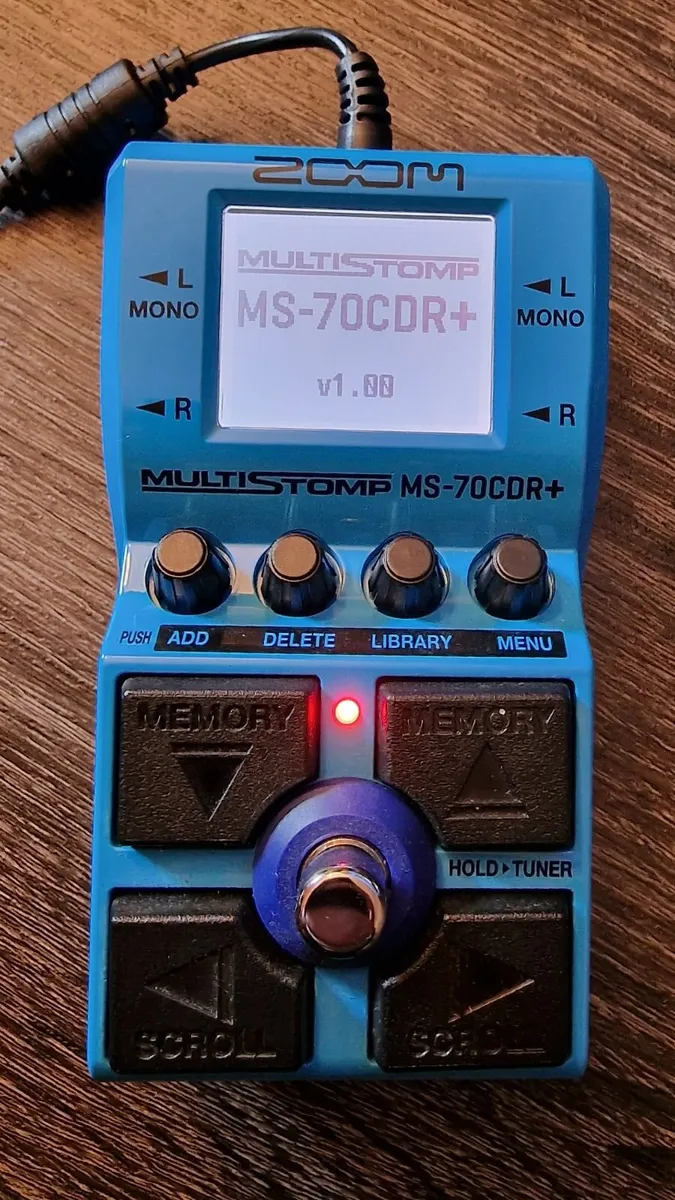 Zoom MS‑70CDR+ Multi‑Stomp (Like New) w/ pwr adptr - Image 4