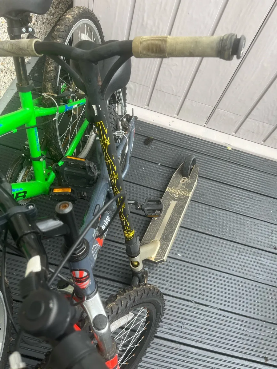 Mountain bike scooter kids bike - Image 3