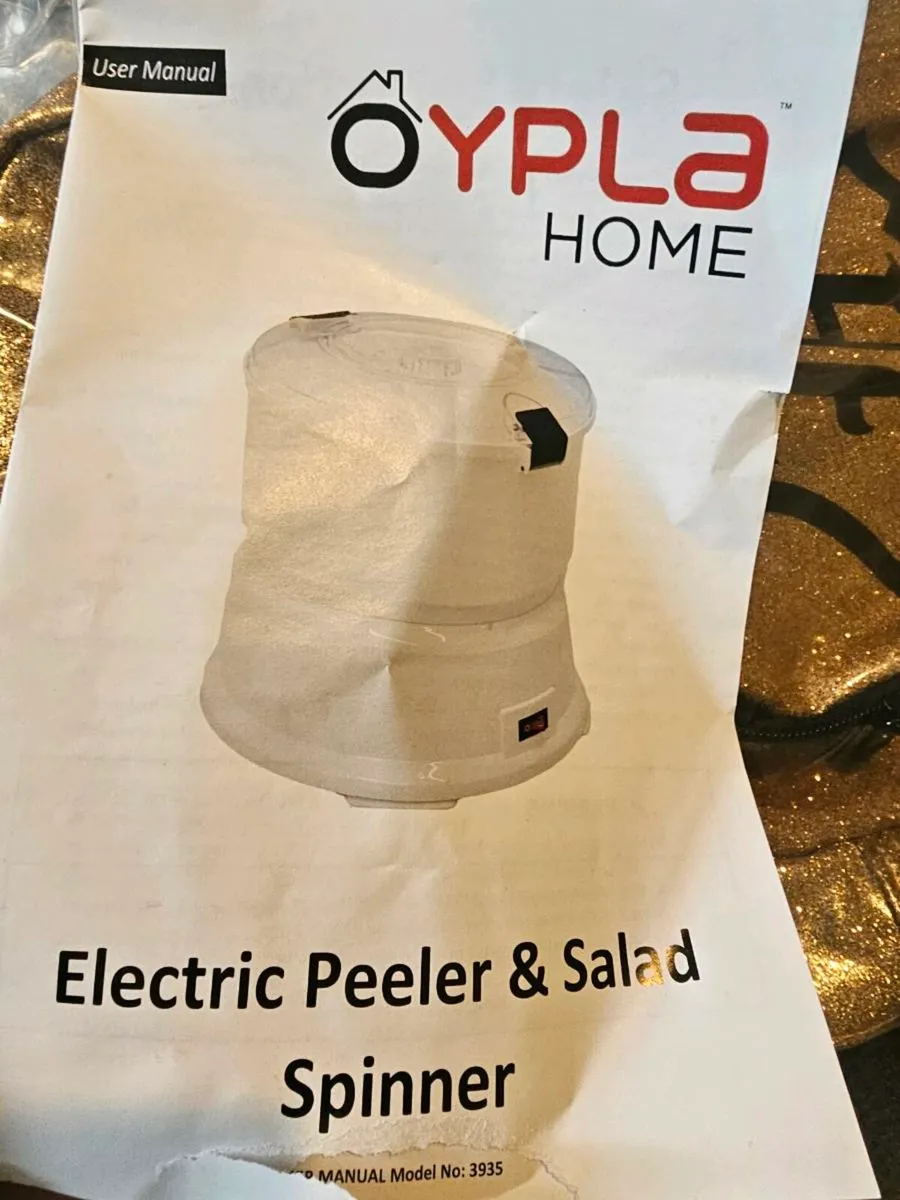 Electric peeler and salad spinner - Image 2