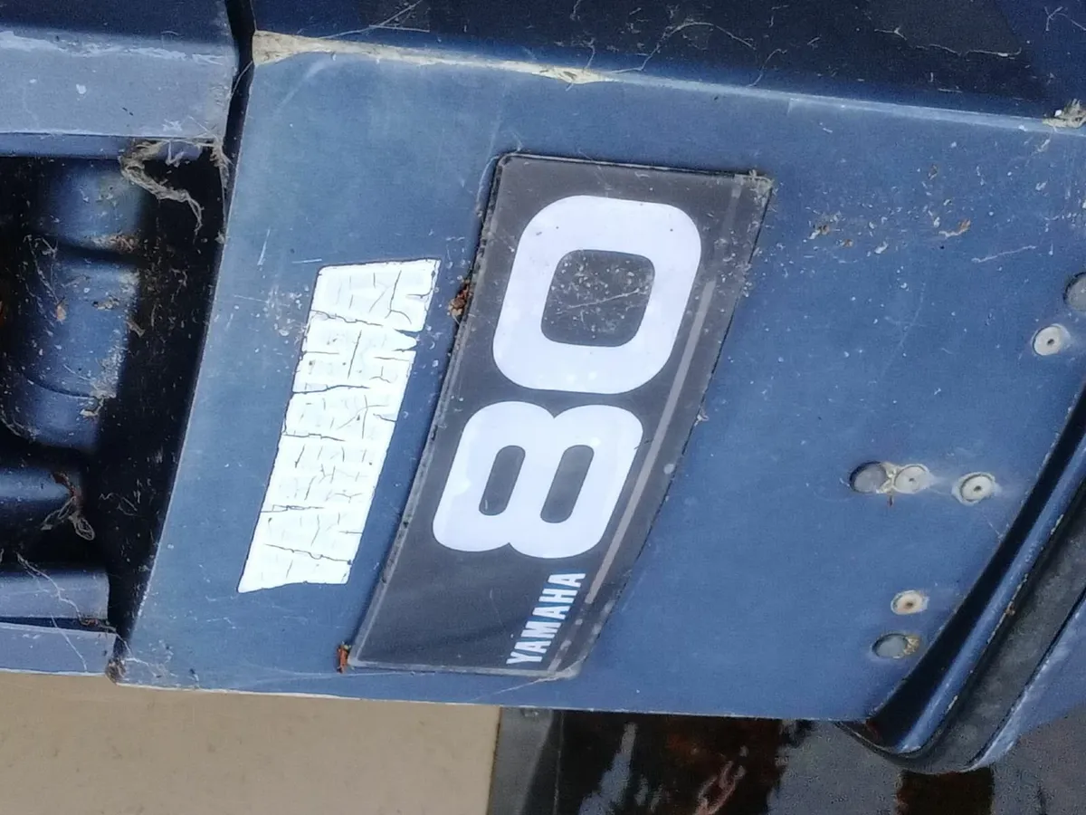 Yamaha 80HP 2-Stroke Outboard Engine - Image 2