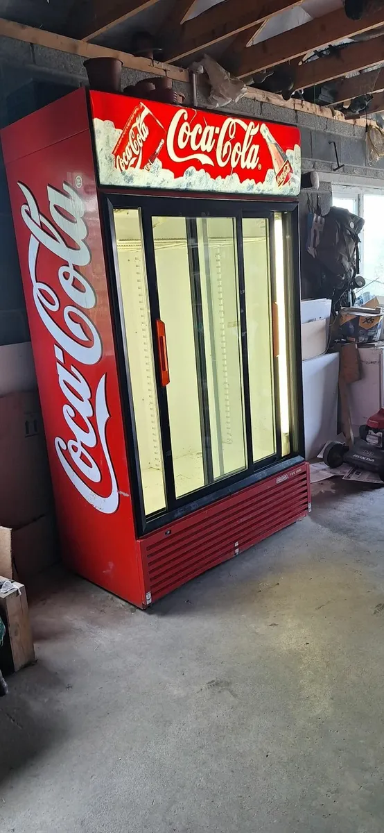 Coke fridge / display cooler. - Image 2