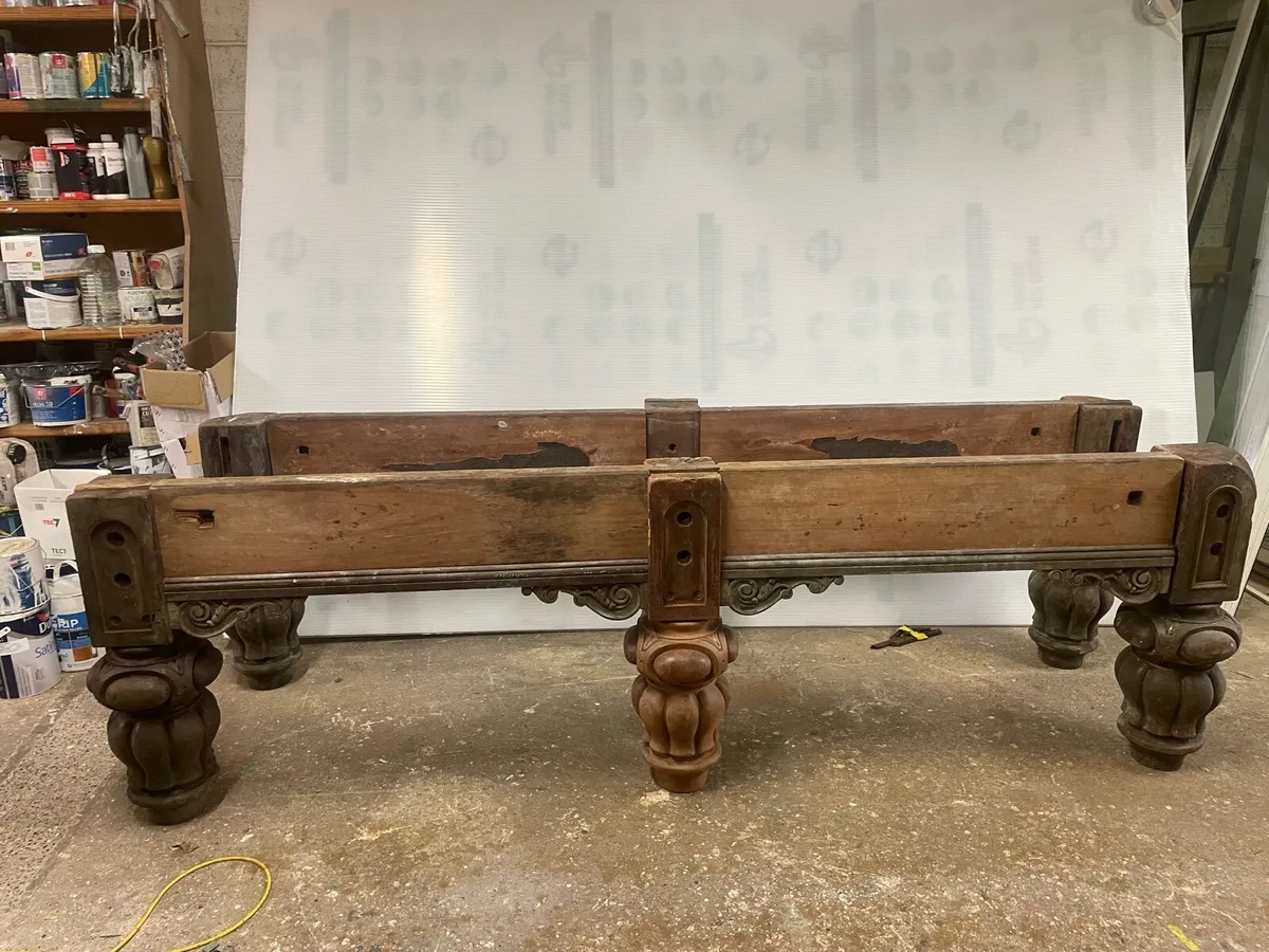Snooker table legs Solid Mahogany - Image 3