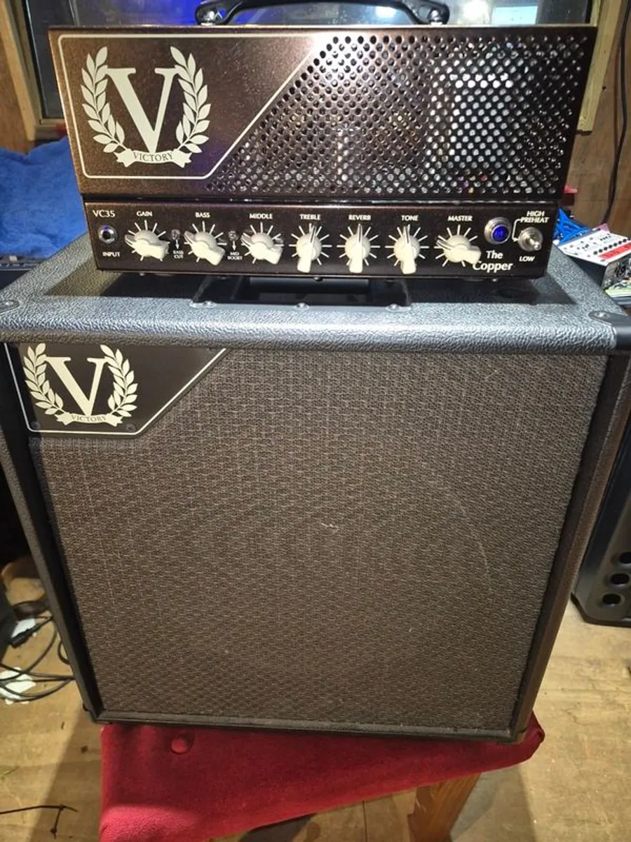 Victory VC35 Tube amp and cab - Image 1