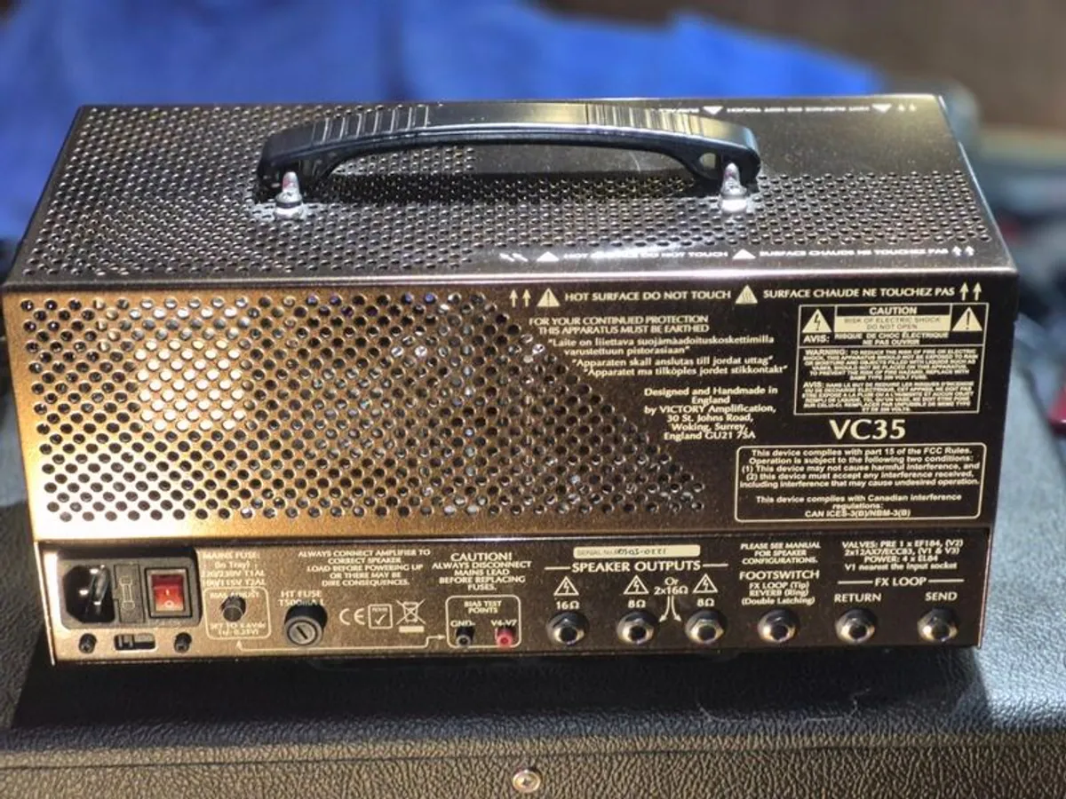 Victory VC35 Tube amp and cab - Image 2