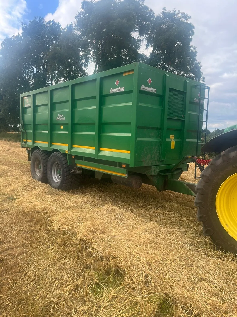 Broughan 20ft grain trailer - Image 1