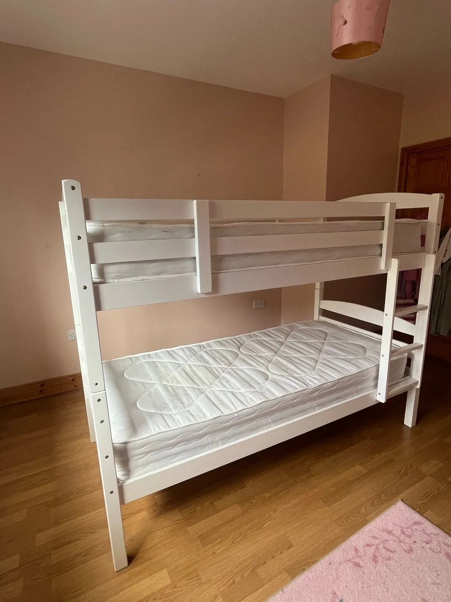 White bunk beds.   On hold until Monday - Image 3