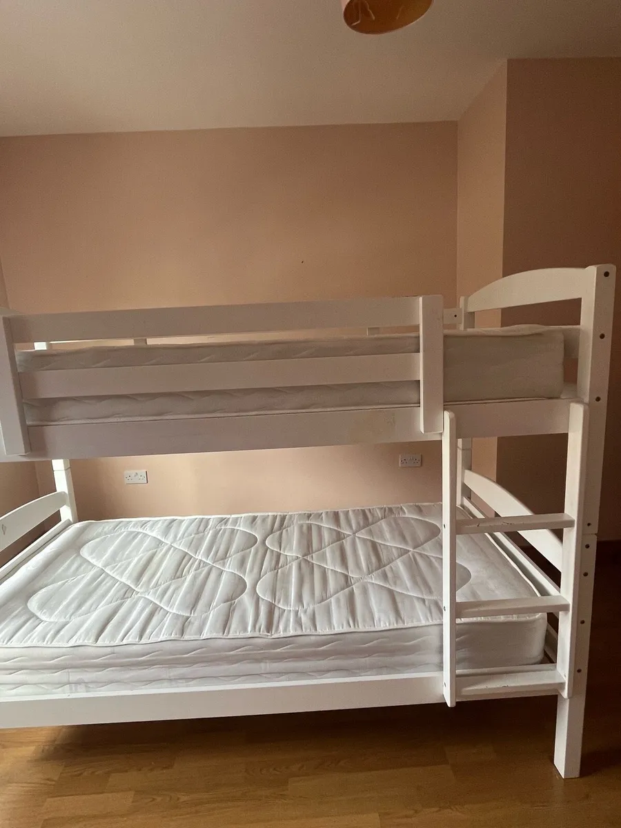 White bunk beds.   On hold until Monday - Image 4