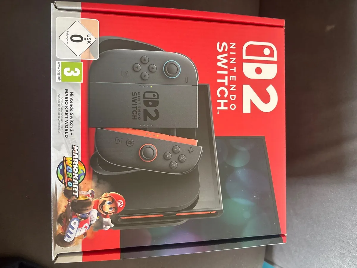 Nintendo switch 2 sealed with Mario karts - Image 1