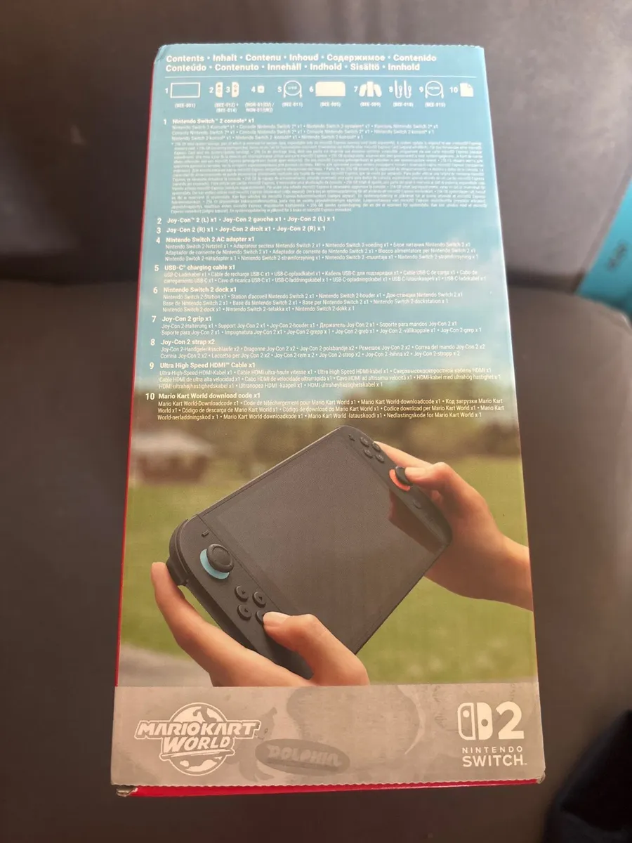 Nintendo switch 2 sealed with Mario karts - Image 3