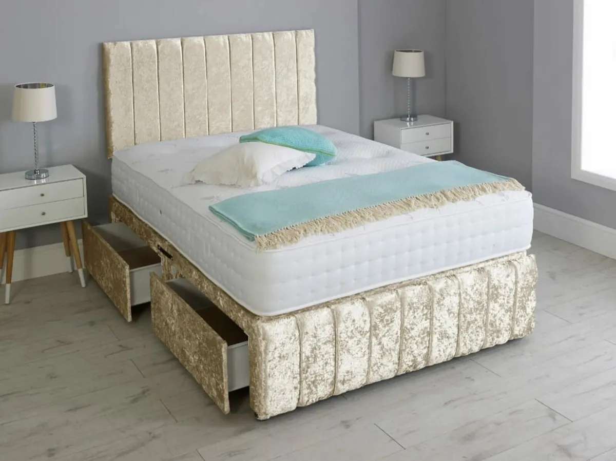 "Divan Beds with orthopaedic memory foam " - Image 1