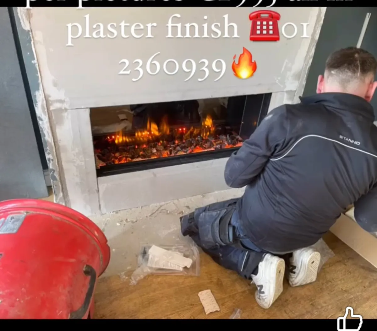 Electric fire Polaris 1000mm