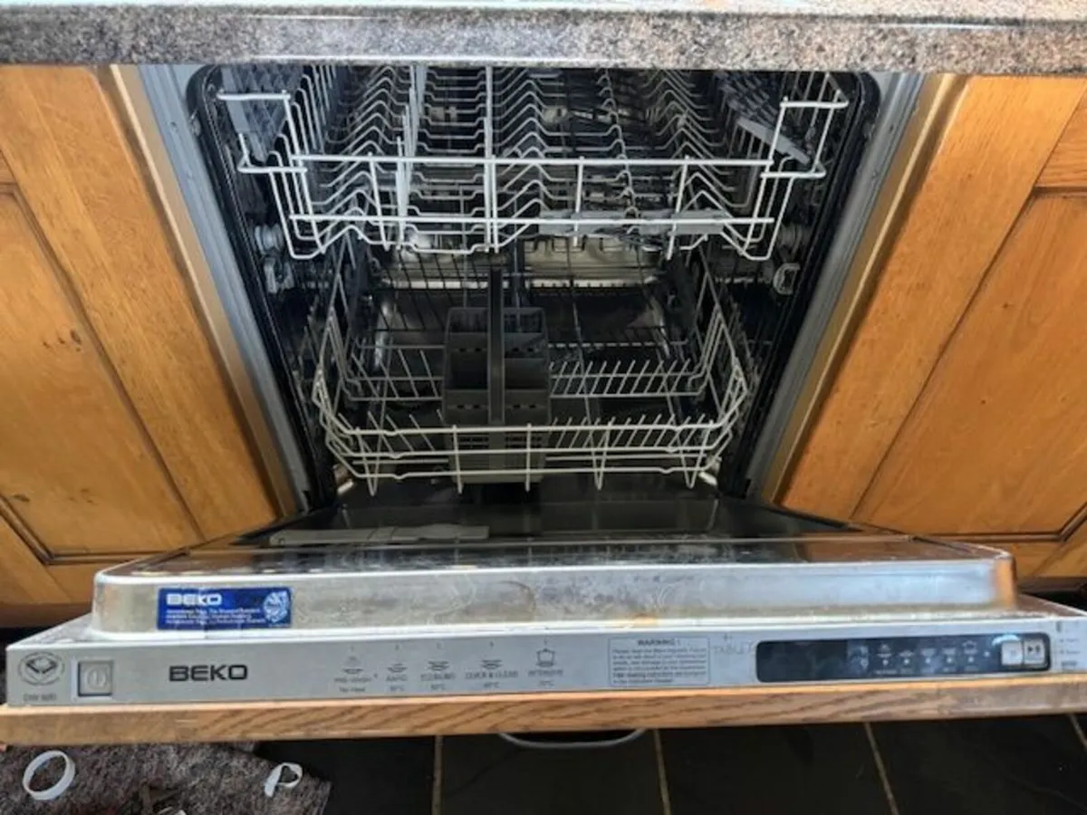 BEKO DW600 Full Size Integrated Dishwasher - Image 1