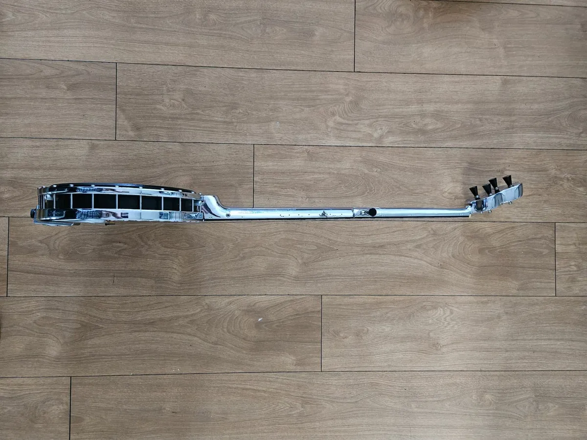 Merlin long neck 5-string banjo - Image 3