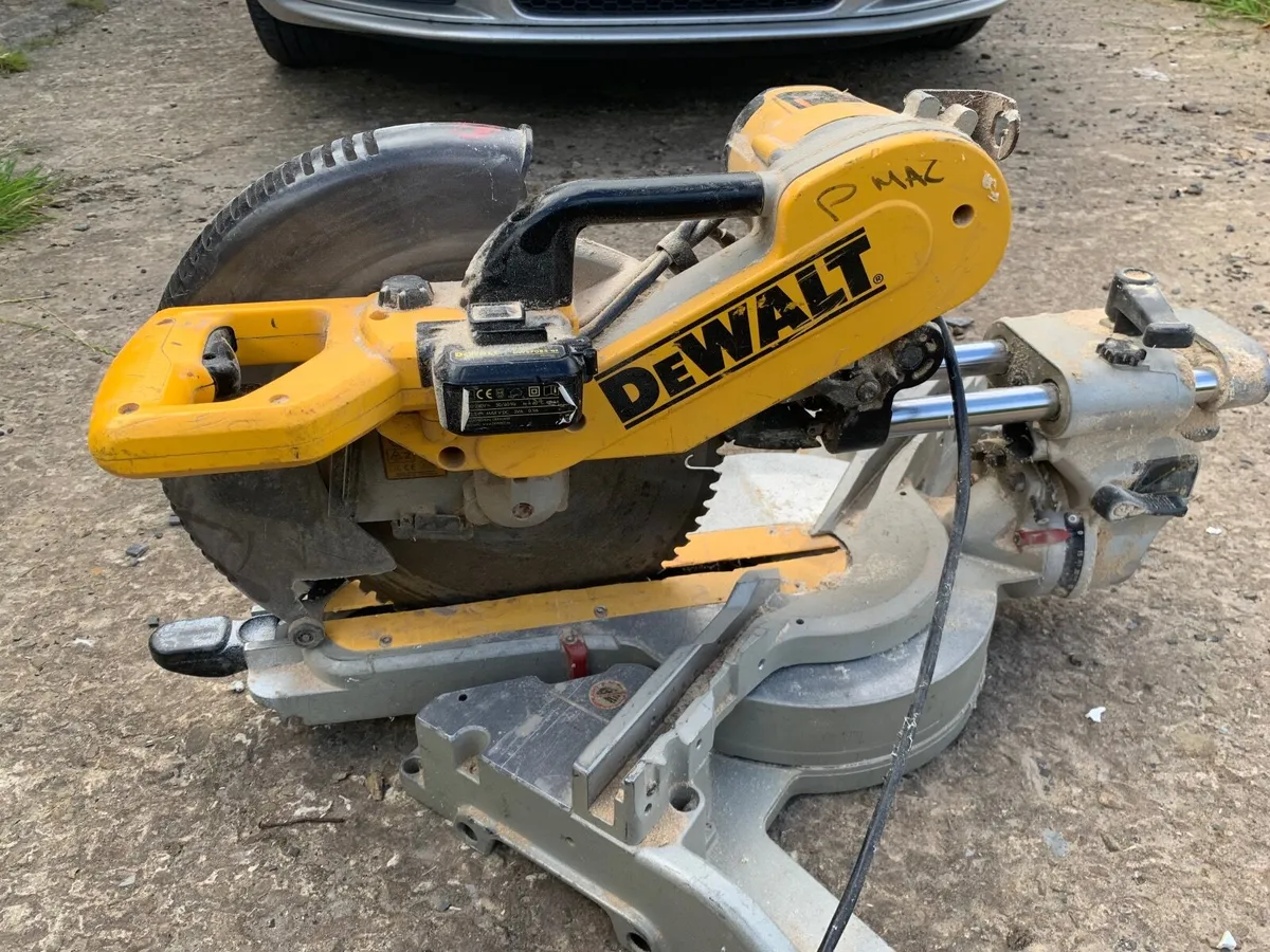 Dewalt 12” chopsaw - Image 1