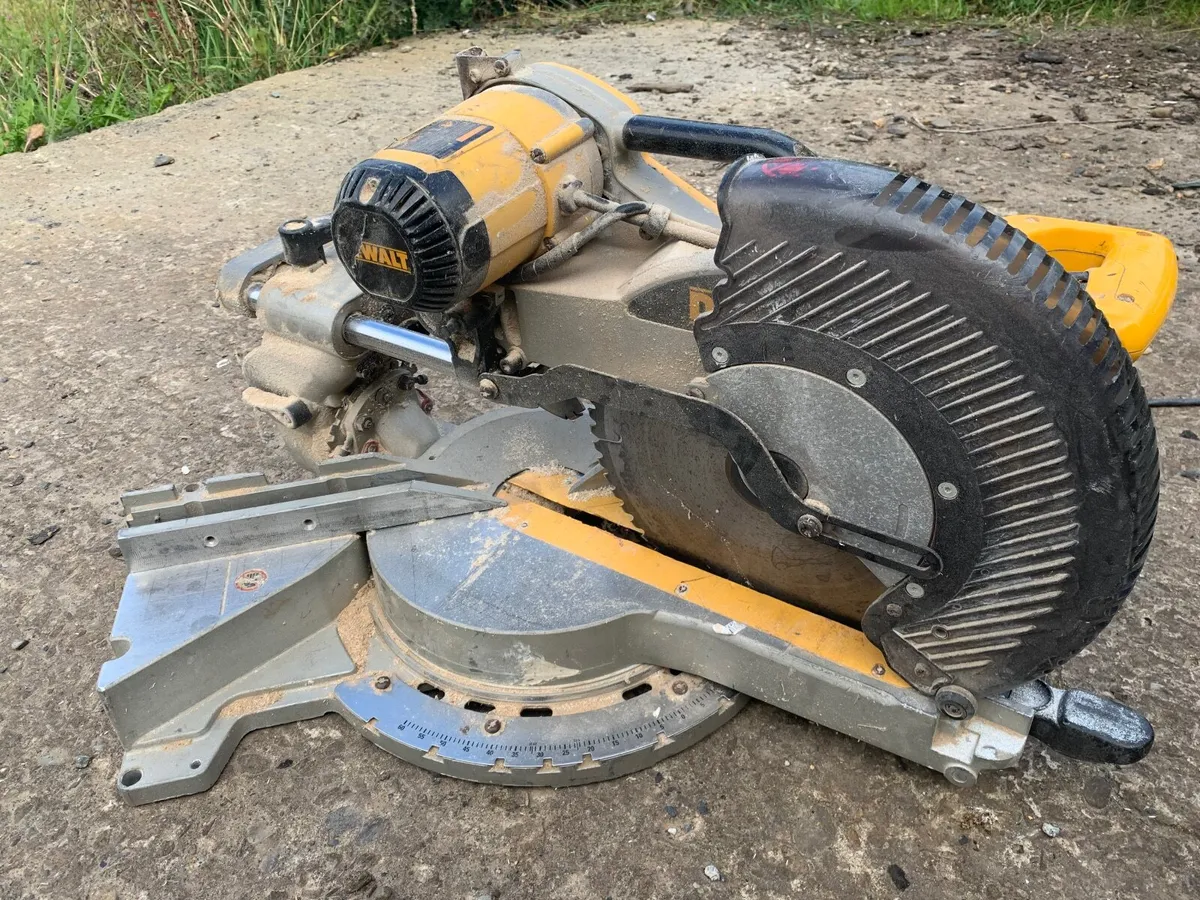 Dewalt 12” chopsaw - Image 3