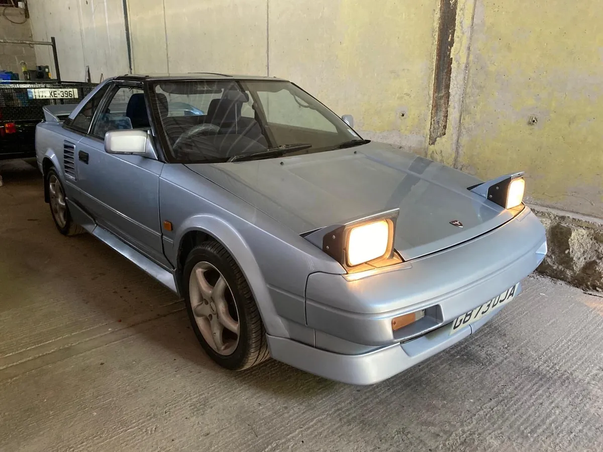 1989 Toyota MR2 twin cam t top - Image 2