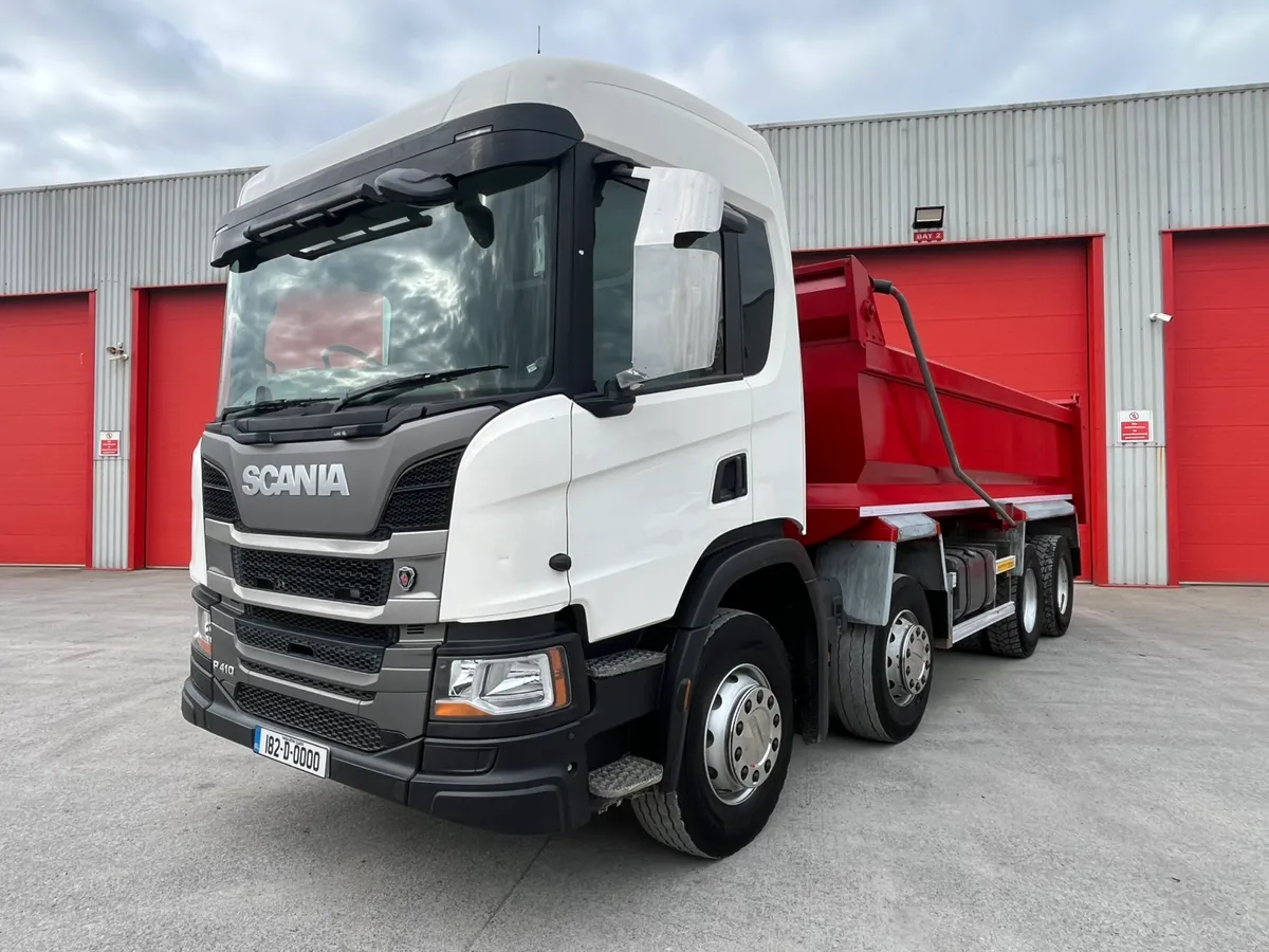 2018 Scania P410 XT 8x4 Tipper - Image 1