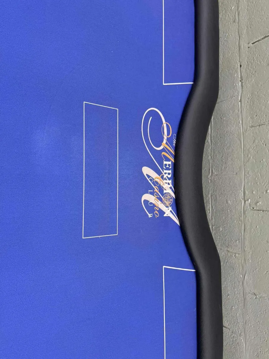 Poker Table - 10 seater folding legs - Image 3