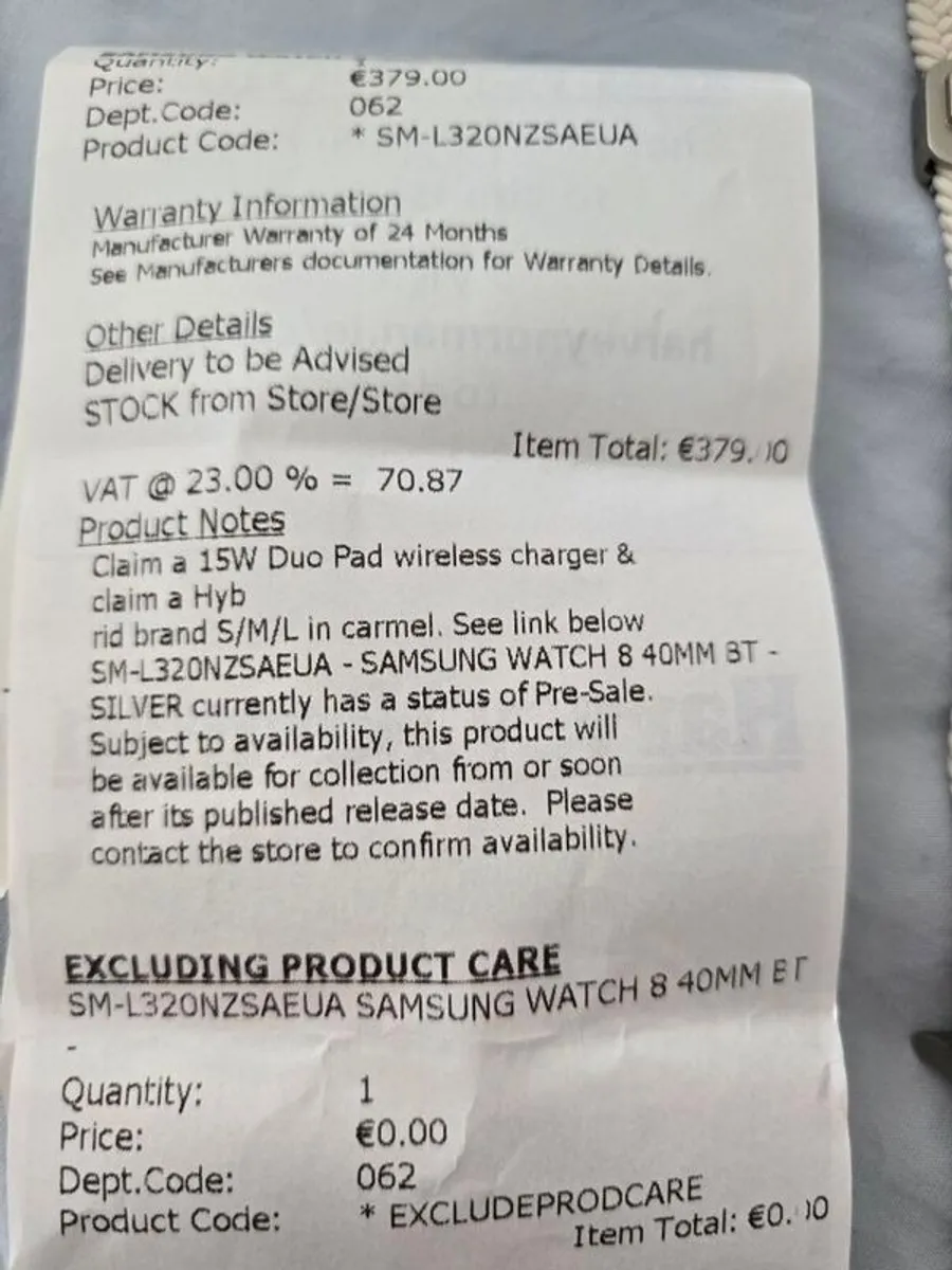 Samsung Galaxy Watch8 40mm BT - Image 3
