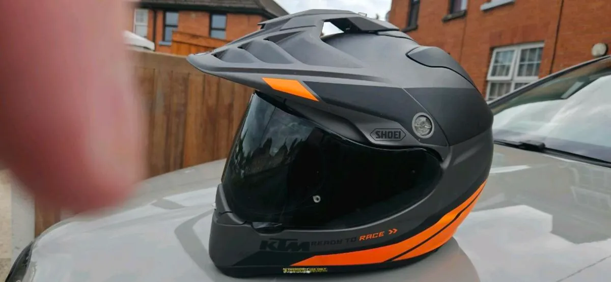 . Shoei Hornet Adv KTM. - Image 2