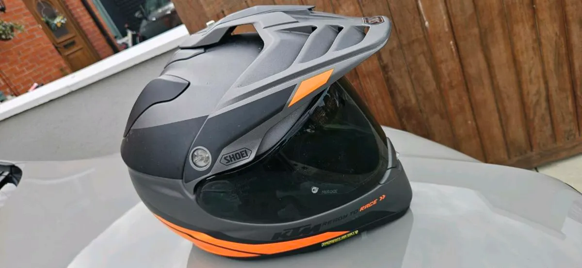 . Shoei Hornet Adv KTM. - Image 4