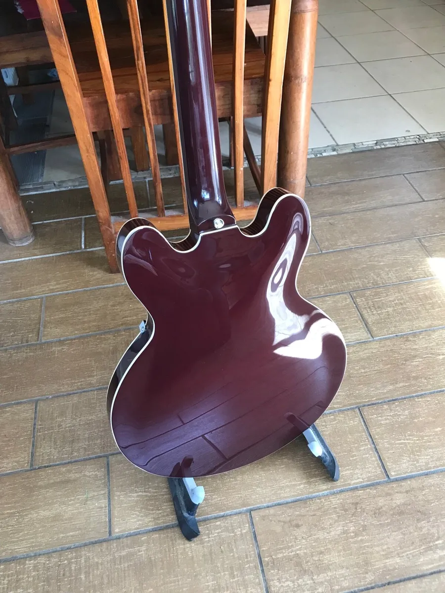 335 style semi hollow guitar - Image 2