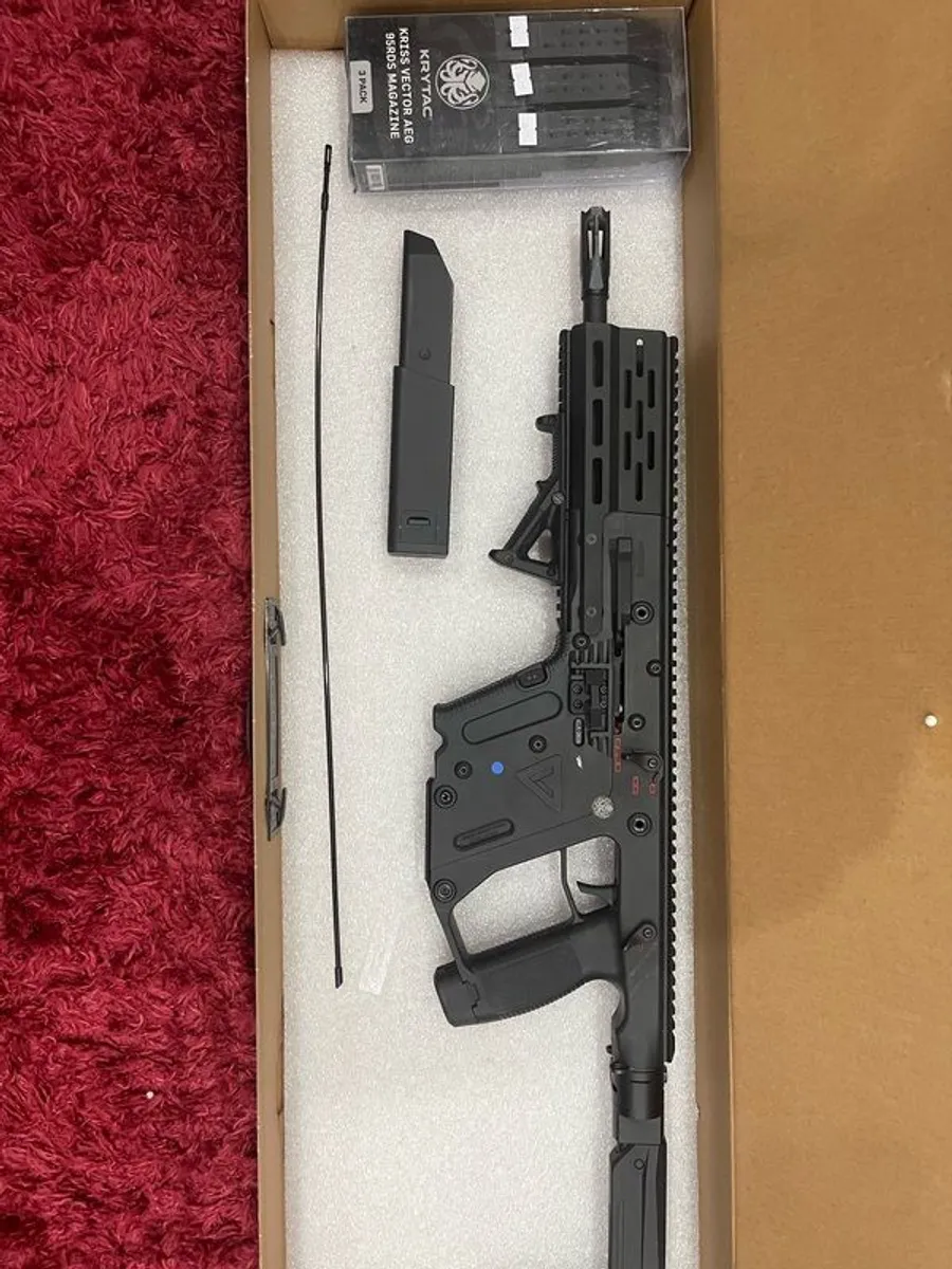 Airsoft Krytac Official Kriss vector SMG - Image 1