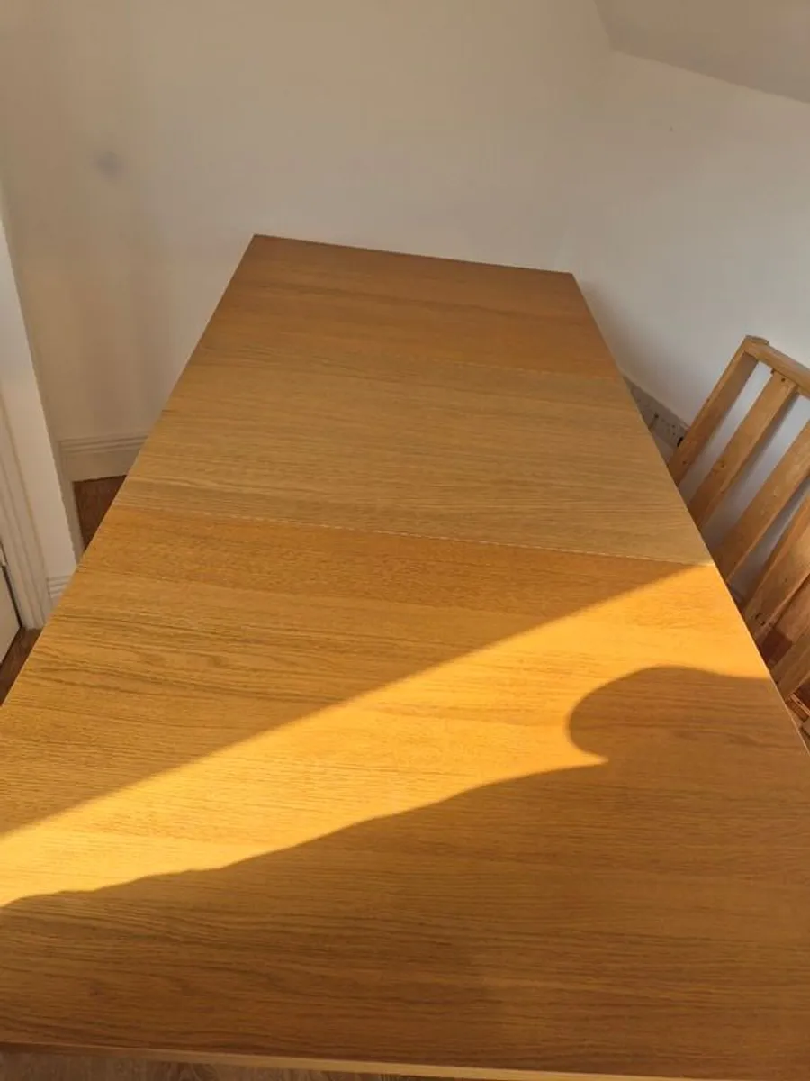 Oak Dining Table - Image 3