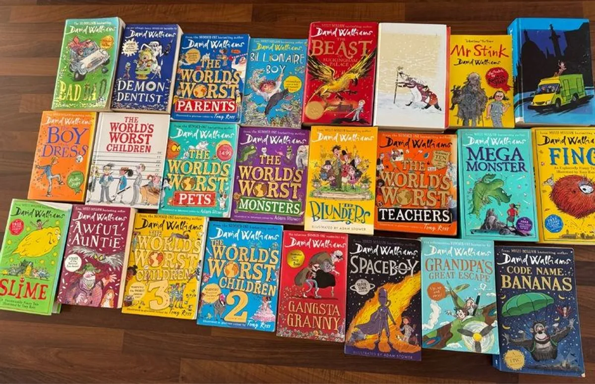 David Walliams, Roald Dahl, Diary of Wimpy Kid Collection - Image 1