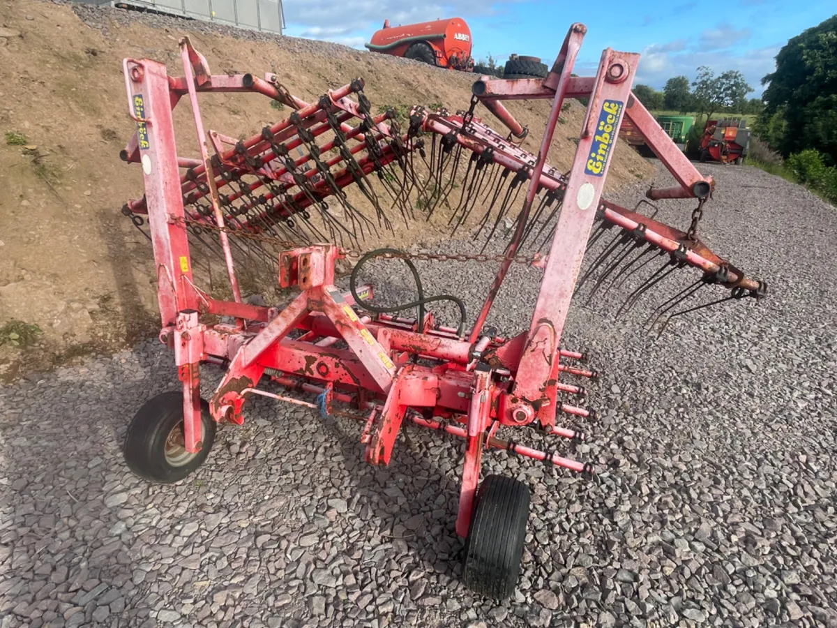 Einbock 5 metre tine harrows - Image 2