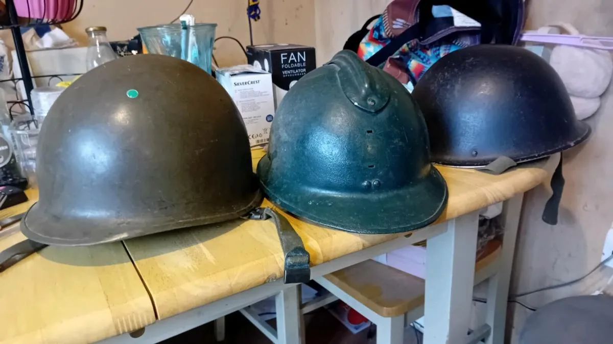 Military helmets