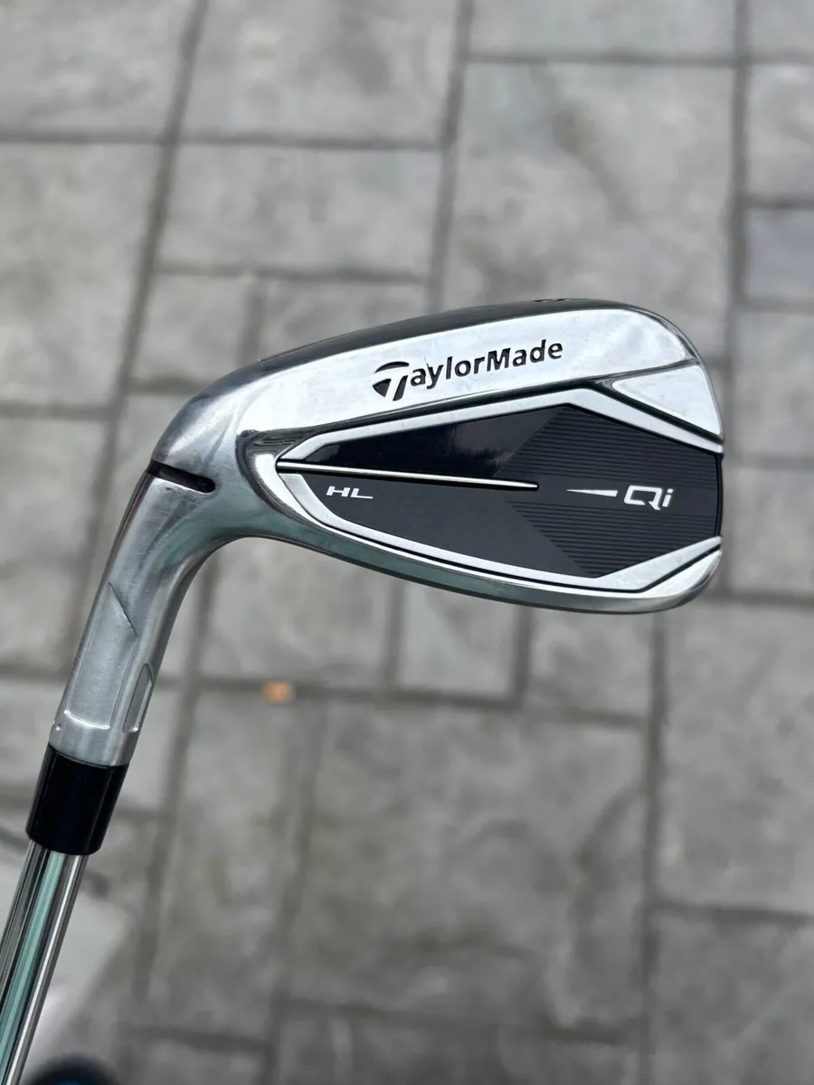 Golf Clubs - TaylorMade Qi10 Left Hand Irons - Image 3