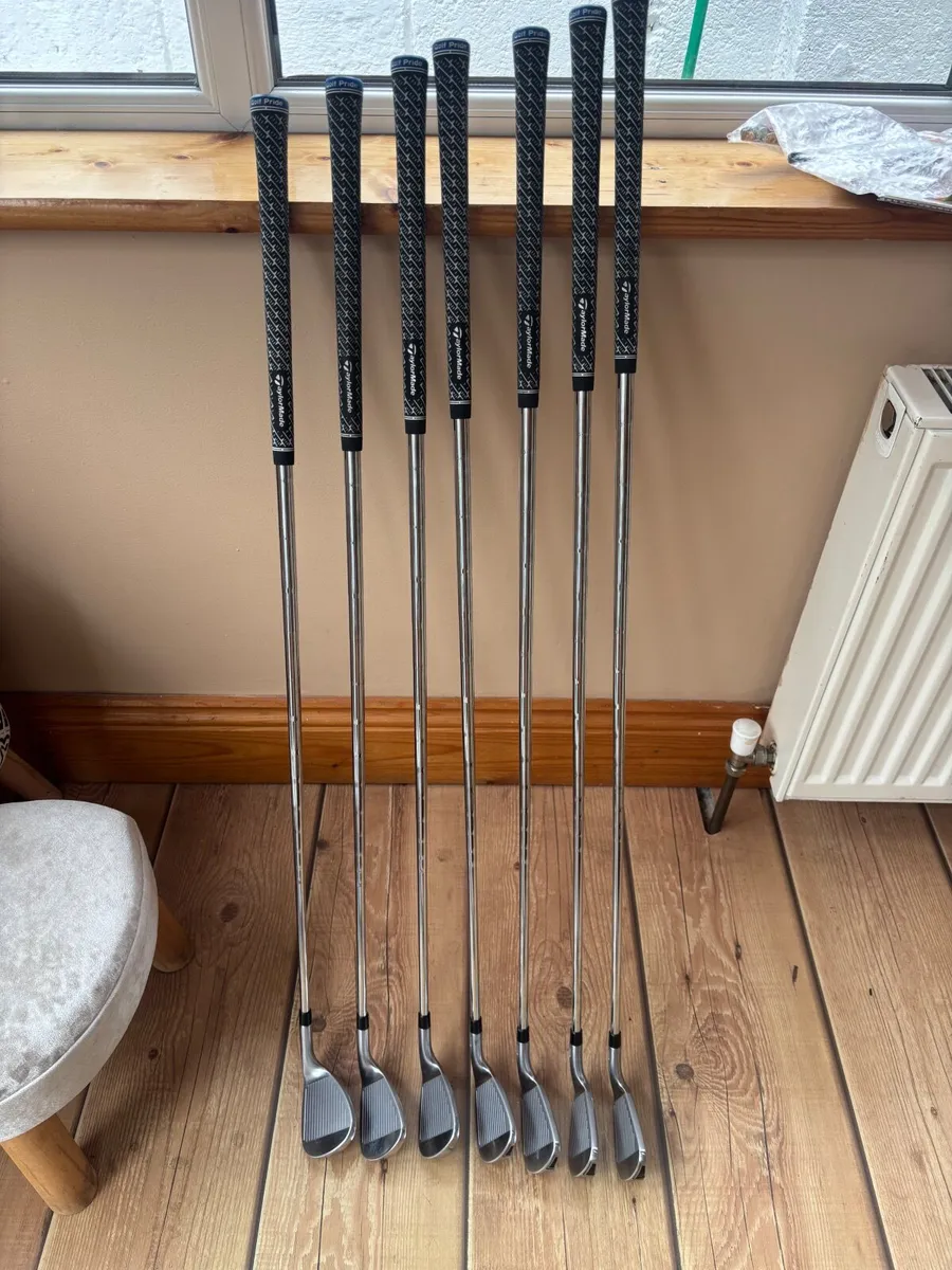Golf Clubs - TaylorMade Qi10 Left Hand Irons - Image 4