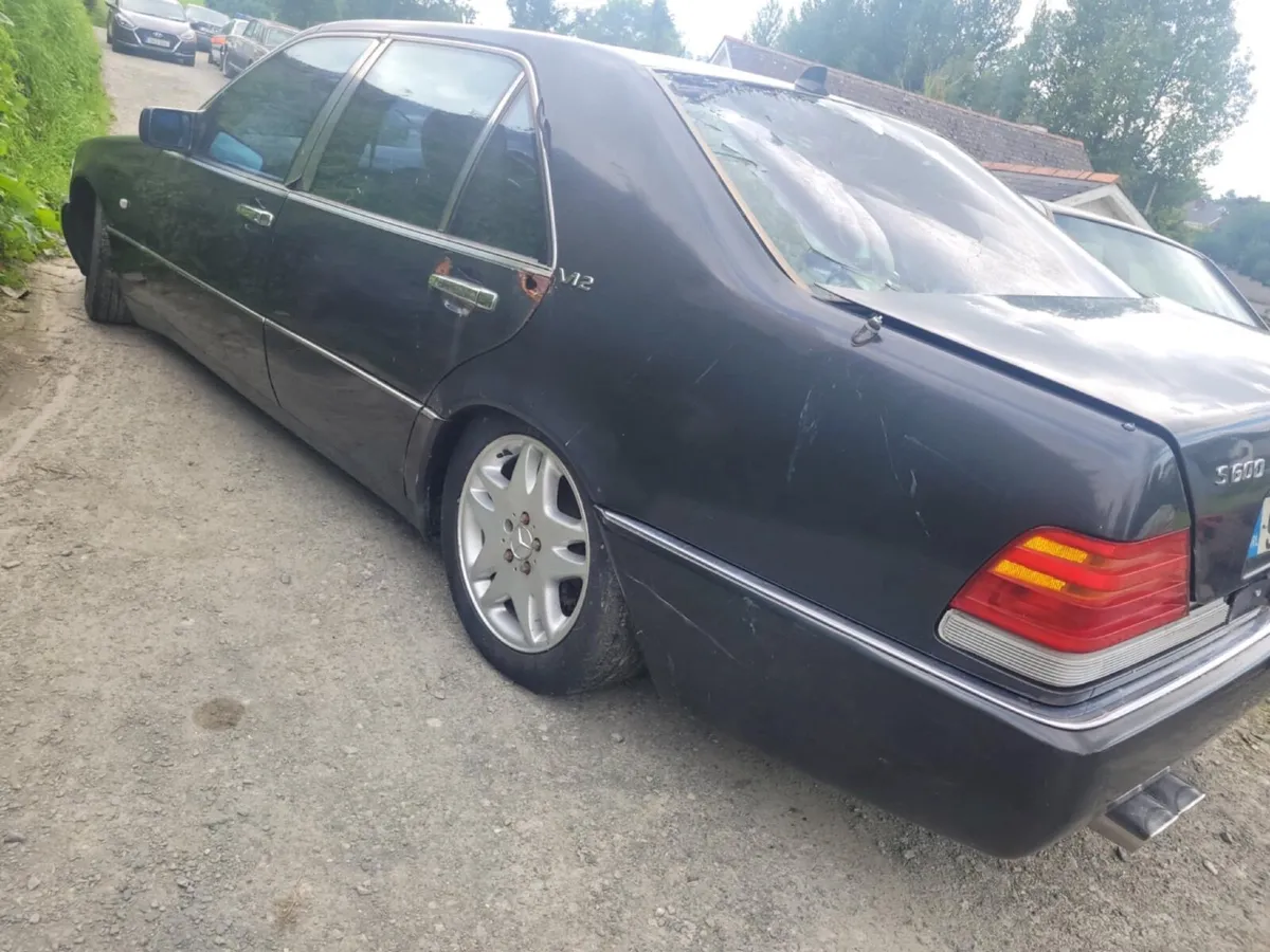 1993 Mercedes S600 V12 - Image 2