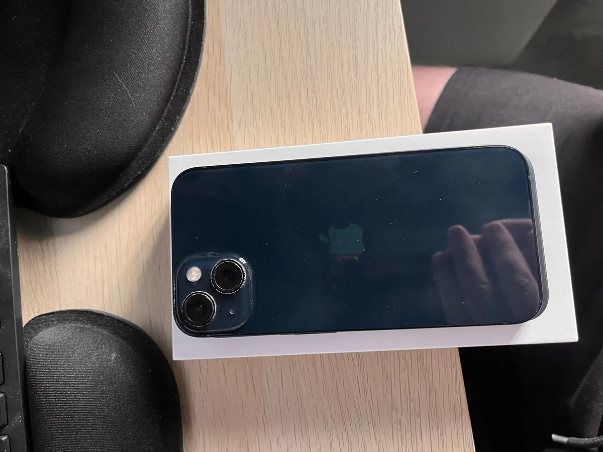 Iphone13-Black-Purchased in 24 - Receipt included - Image 3