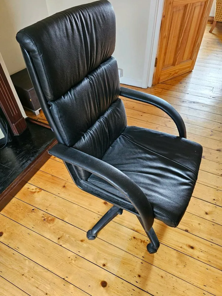 Leather office chair - Image 2