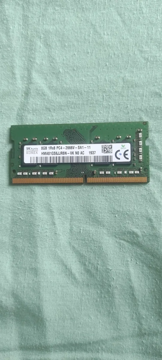 SK Hynix 8GB DDR4 SODIMM Laptop RAM – 2666 MHz - Image 1