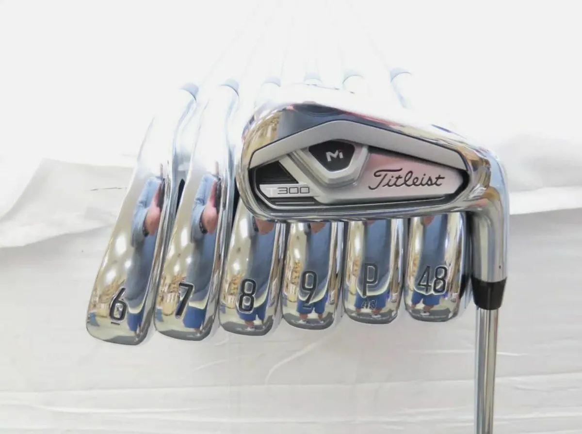 Titleist T300ii Iron Set 5-PW,48* TT AMT Red S300 - Image 1