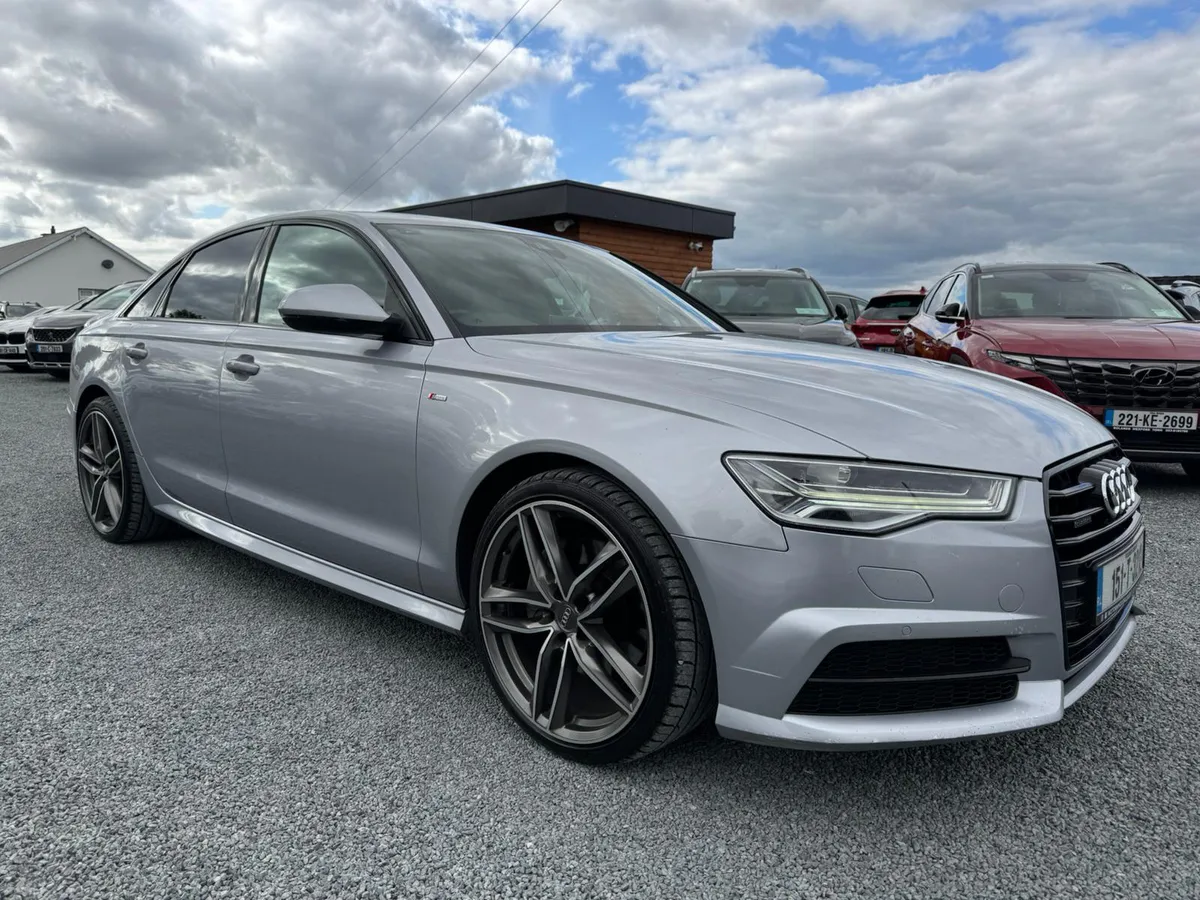 151 AUDI A6 3.0 TDI S LINE 268BHP 4X4 BLACK PK - Image 1