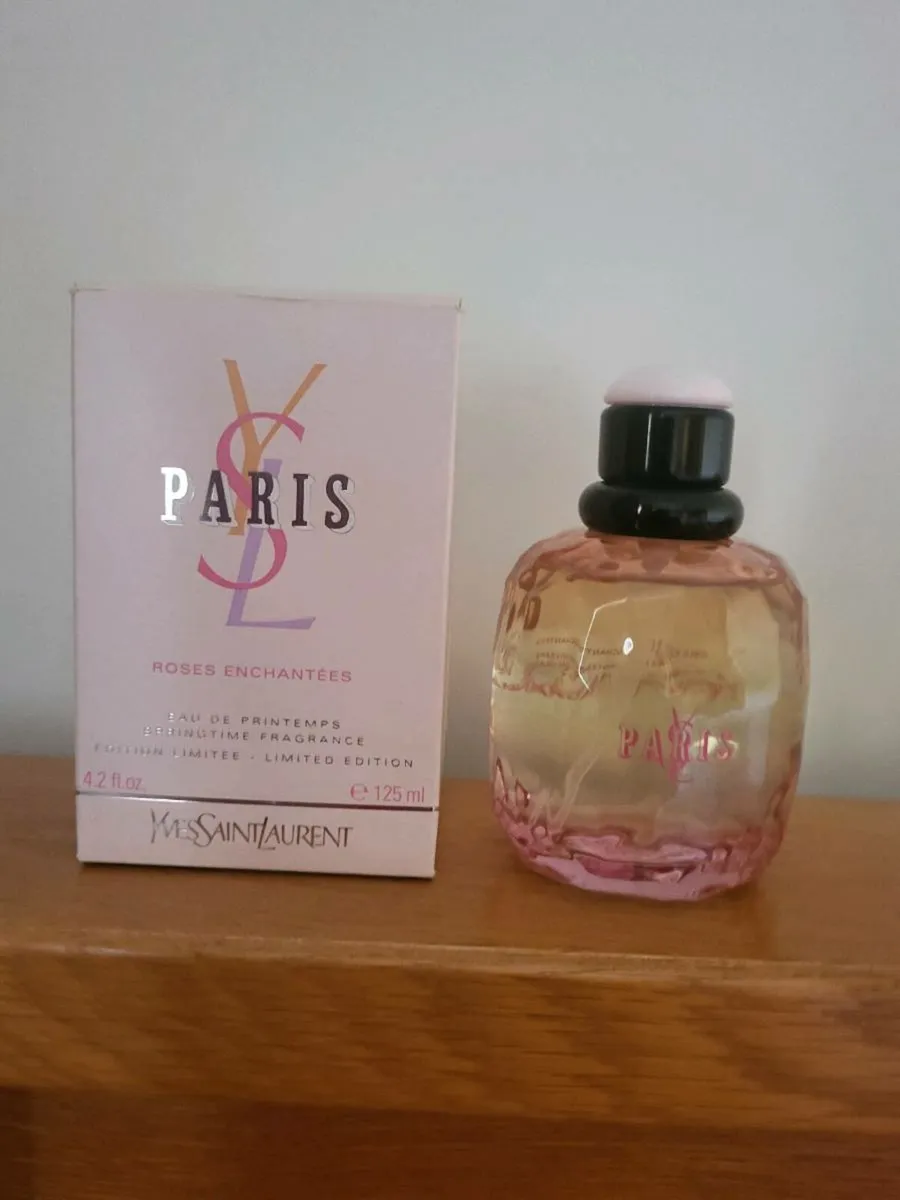RARE YVES SAINT LAURENT PARIS ROSES ENCHANTEES - Image 1