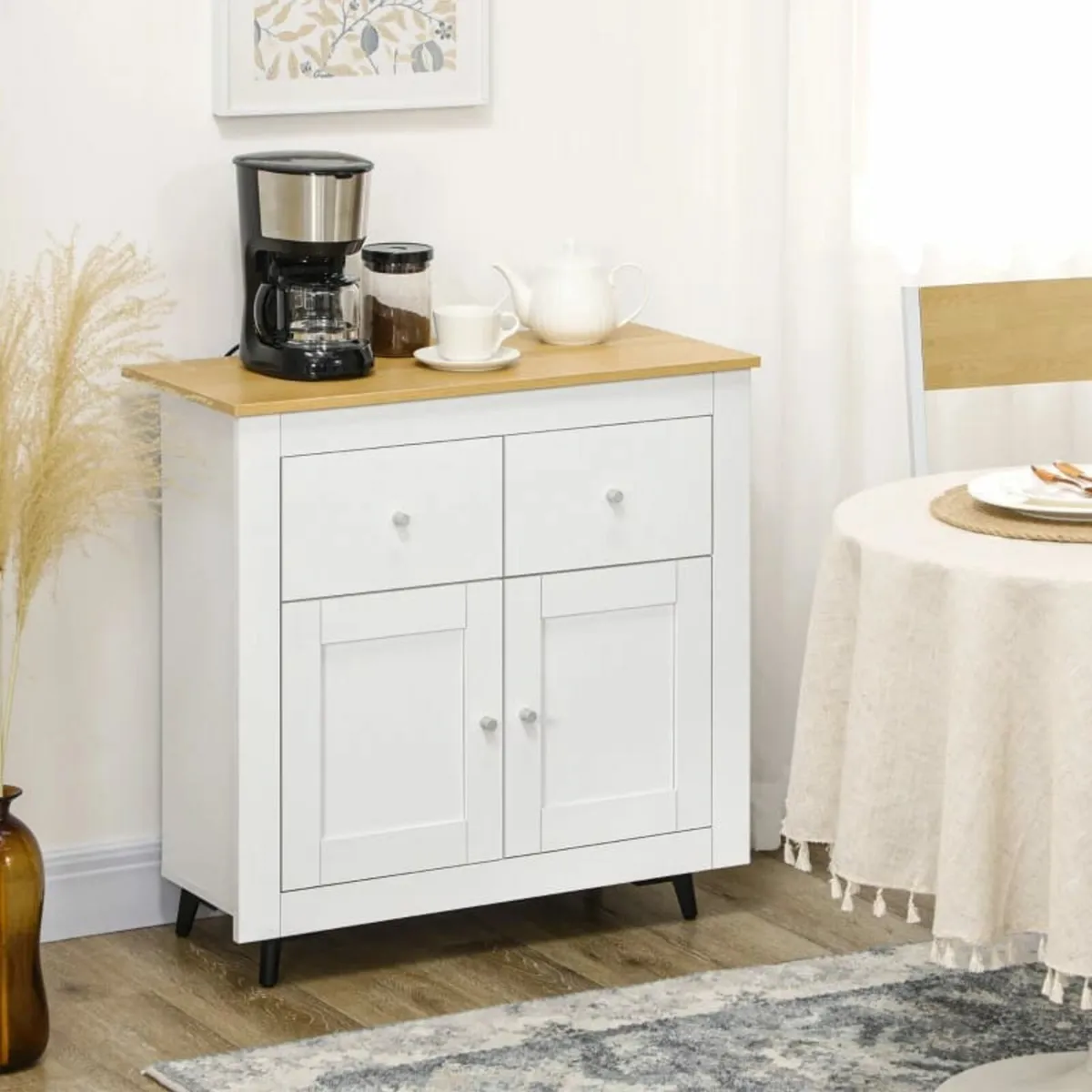 Sideboard Storage Cabinet, Modern Kitchen Cupboard - Image 3