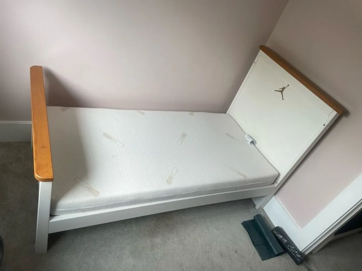 Cot Bed & Mattress - Image 1