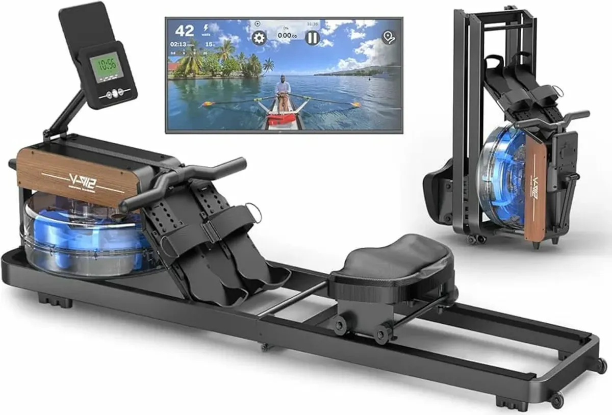 Machine for Home Gym, Rower Machines with 6-level - Image 1
