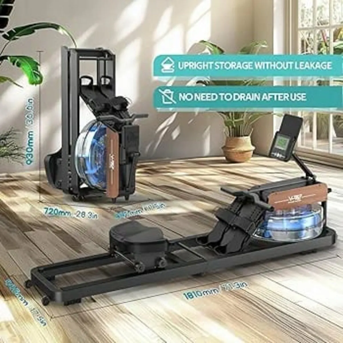Machine for Home Gym, Rower Machines with 6-level - Image 4