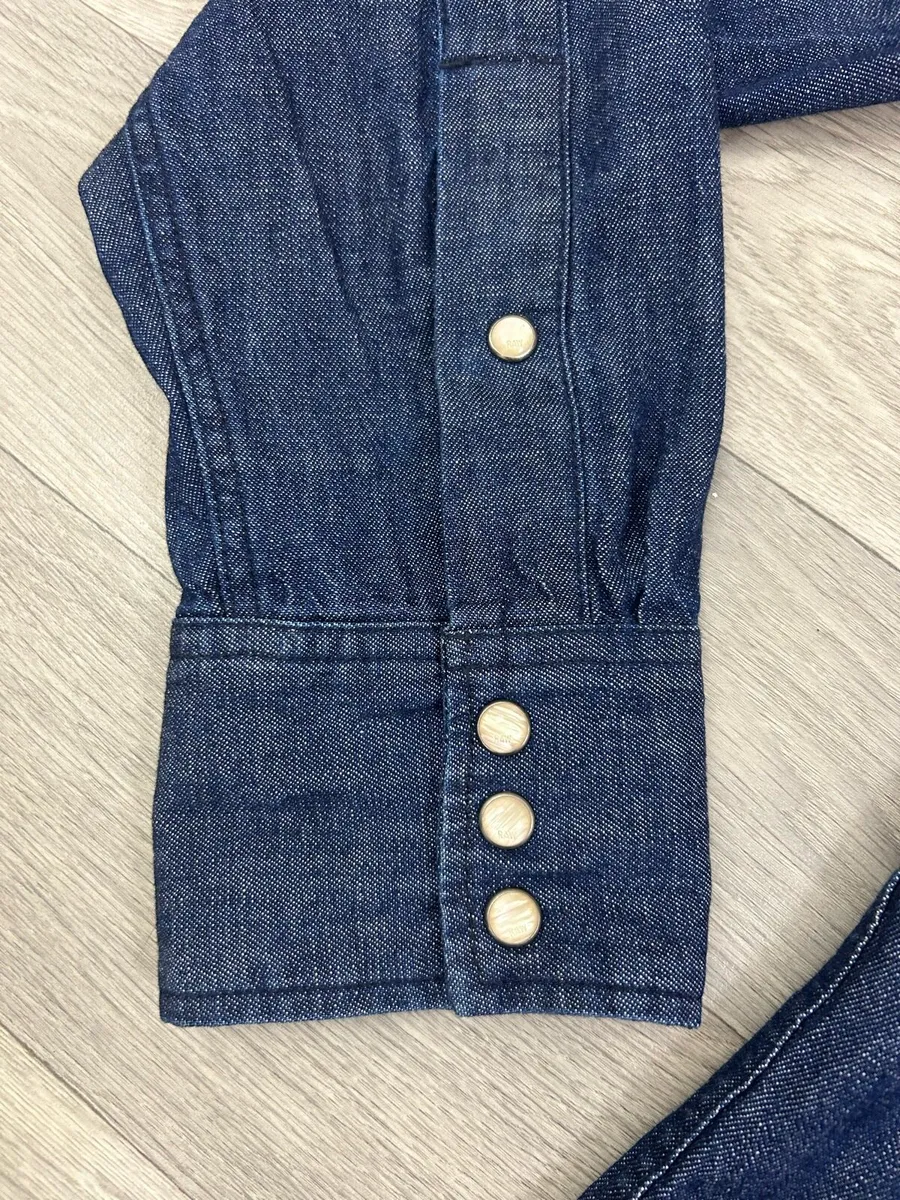 G-Star Raw Denim Western Pearl Snap Button Shirt - Image 3