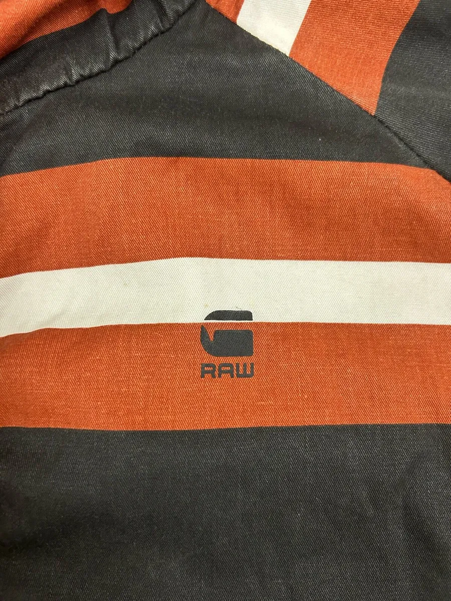 G-Star Raw Full Zip Hoodie Windbreaker Jacket M - Image 3