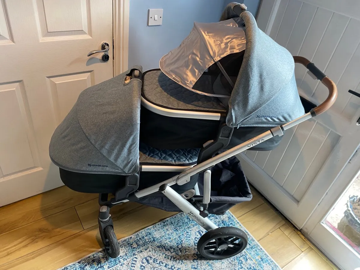 Twin Uppababy Vista Full Travel System - Image 4