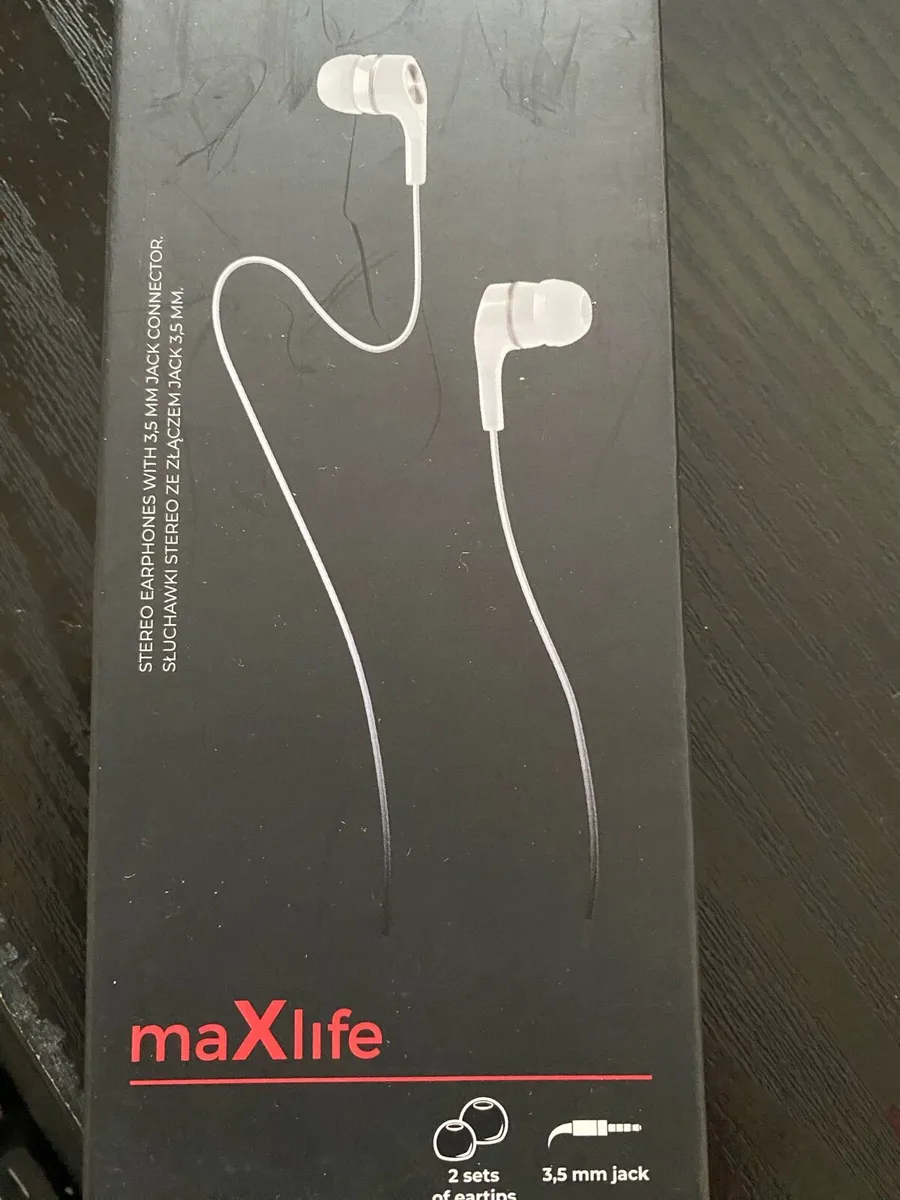 NEW Maxlife Wired Earphones MXEP-01 jack 3,5mm - Image 3
