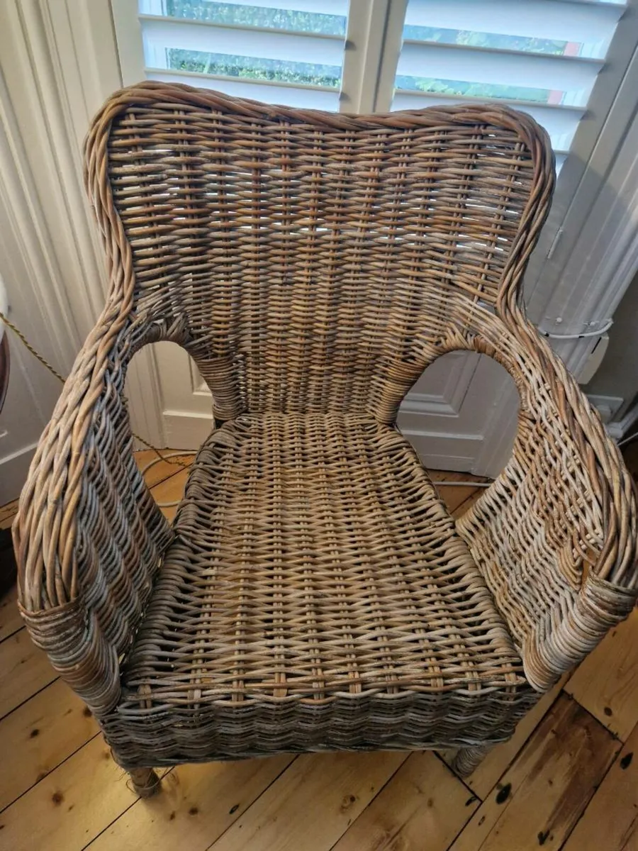 Wicker chair - Image 3